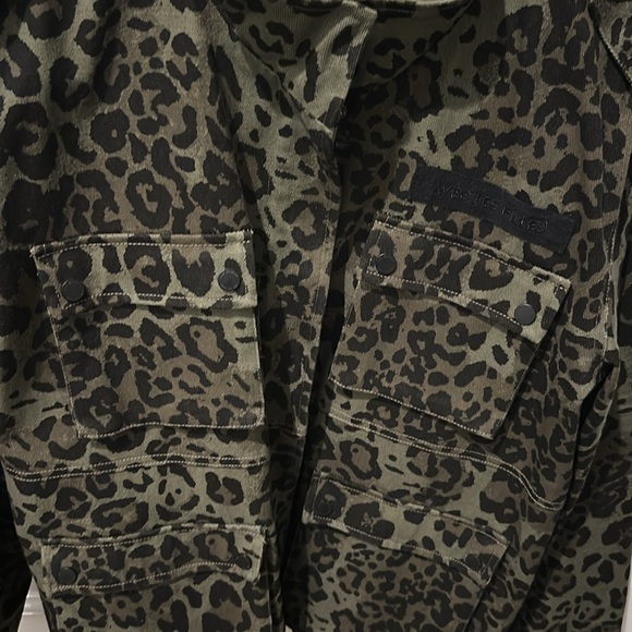 Avec Les Filles Cotton Canvas Cargo Jacket - Picture 3 of 5